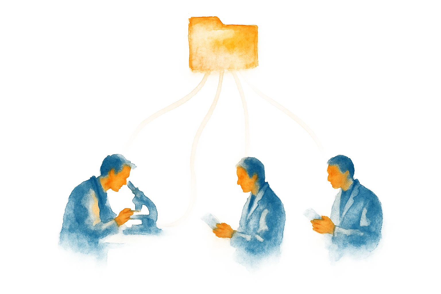 An agent routing incoming cases to the right pathologists